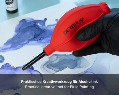  Octopus Blasebalg Zur Kamera-Reinigung, Airblower Für Alcohol Ink