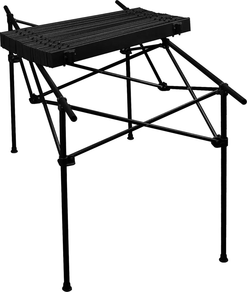  Klappbarer Campingtisch Esstisch Spieltisch Schwarz 1,40 Mtransportabel