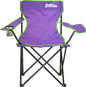  Campingstuhl, Zusammenklappbar, Für Den Garten/Angelausflüge Etc. Violett Violett