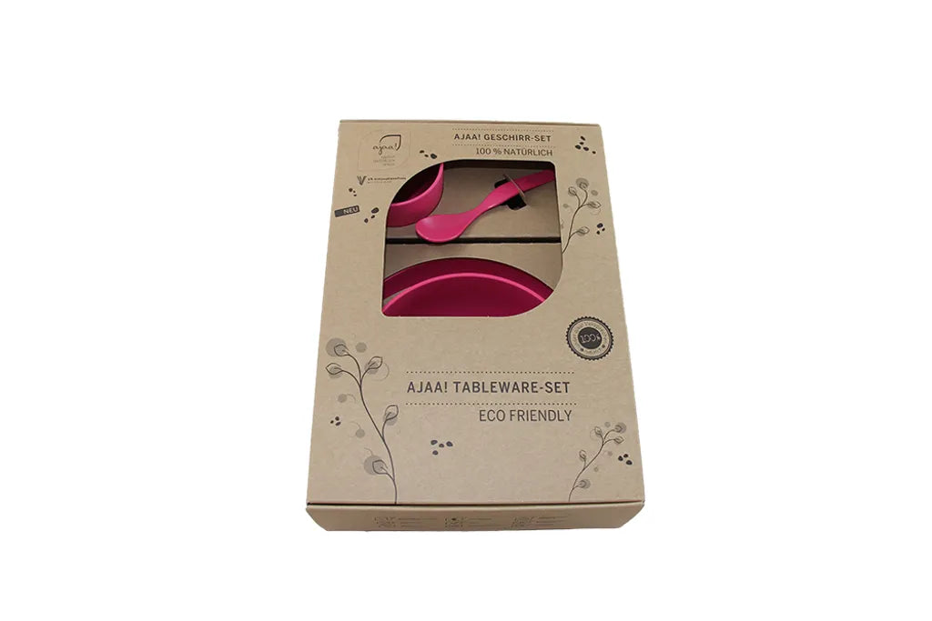  Ajaa! Geschirrset 4 Teilig Pink