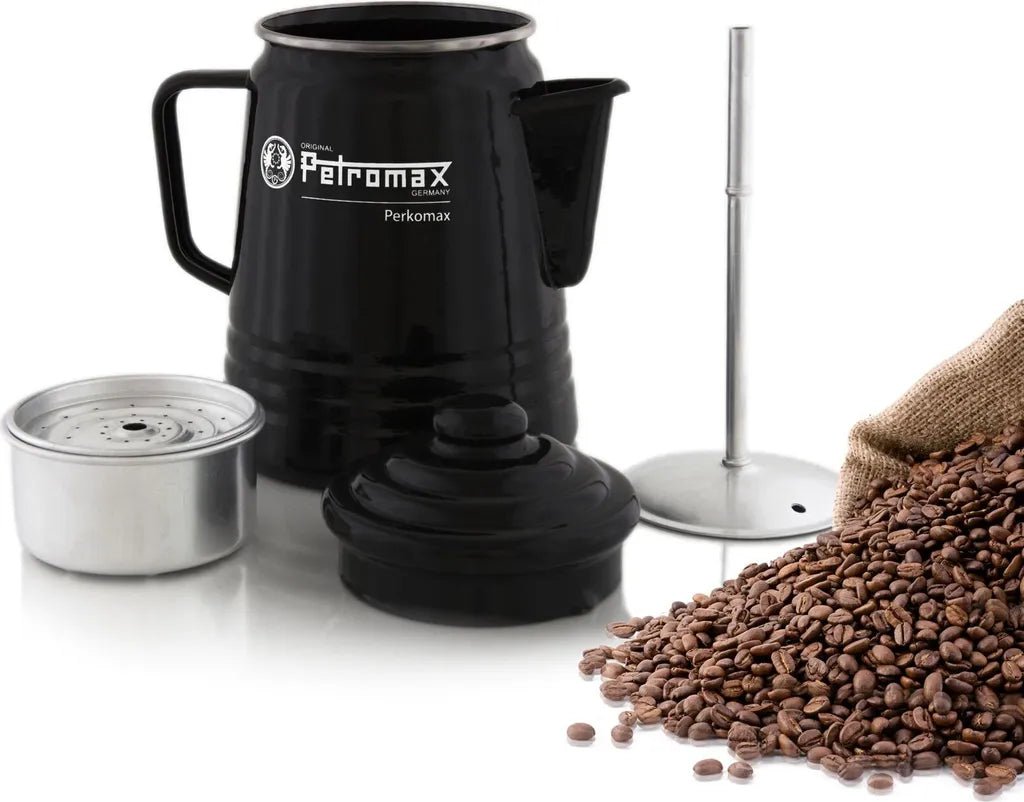  Petromax Tee- Und Kaffee-Perkolator Teekanne, Schwarz (9 Tassen); Per-9-s