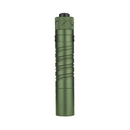  Olight I5R EOS Taschenlampe 350 Lumen Kalt Weiße LED 64 Meter Rechweite Und 37 Stunde Laufzeit Mit Heckschalter 1420mAh Batterie Per USB Wiederaufladbar Grün