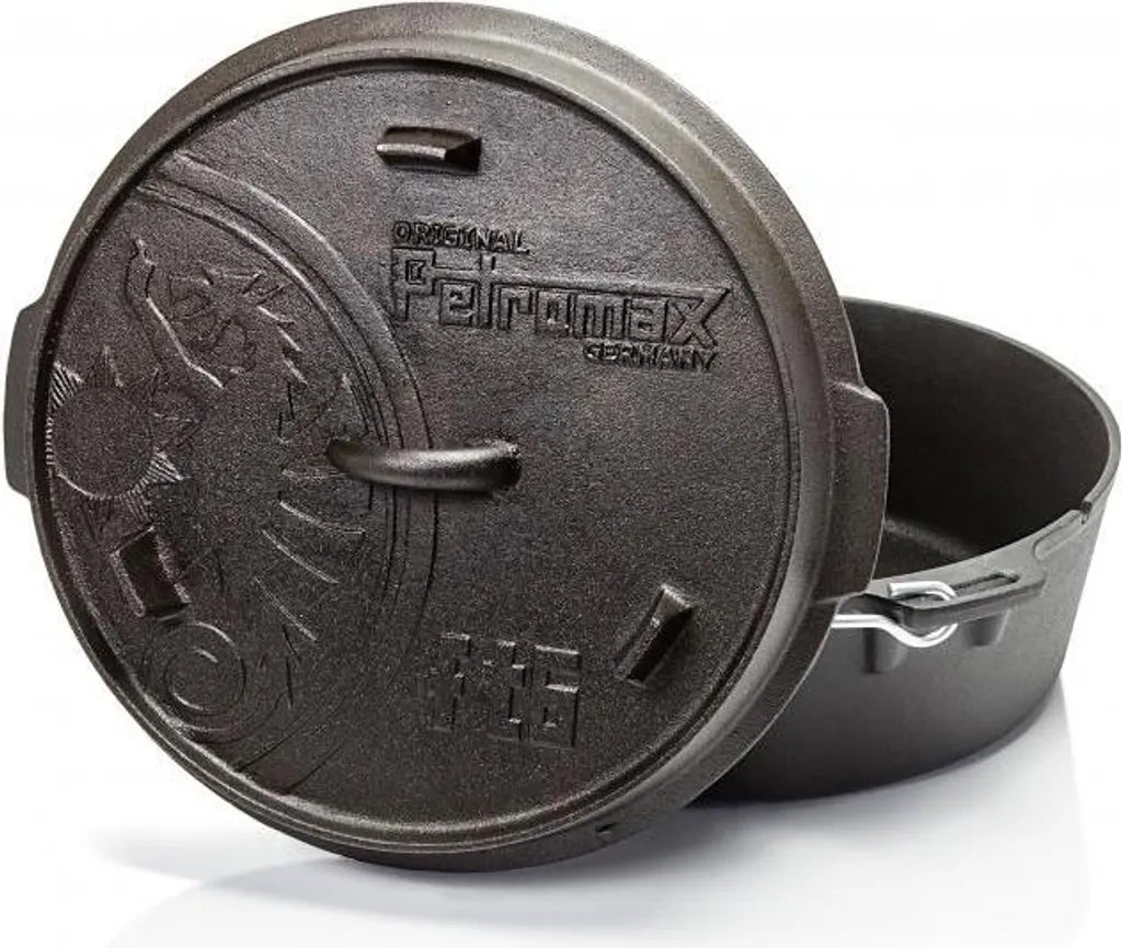  Petromax Feuertopf Ft6 (6qt) Planer Boden (ohne Füße); Ft6-t