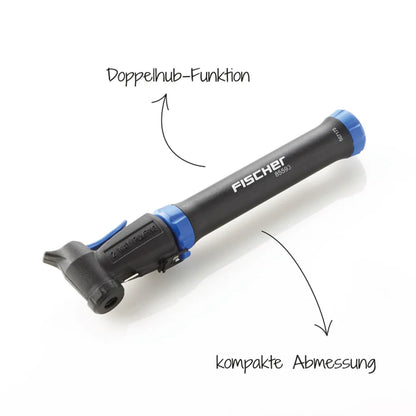  FISCHER Mini Fahrrad Luftpumpe Höhe: 265 Mm