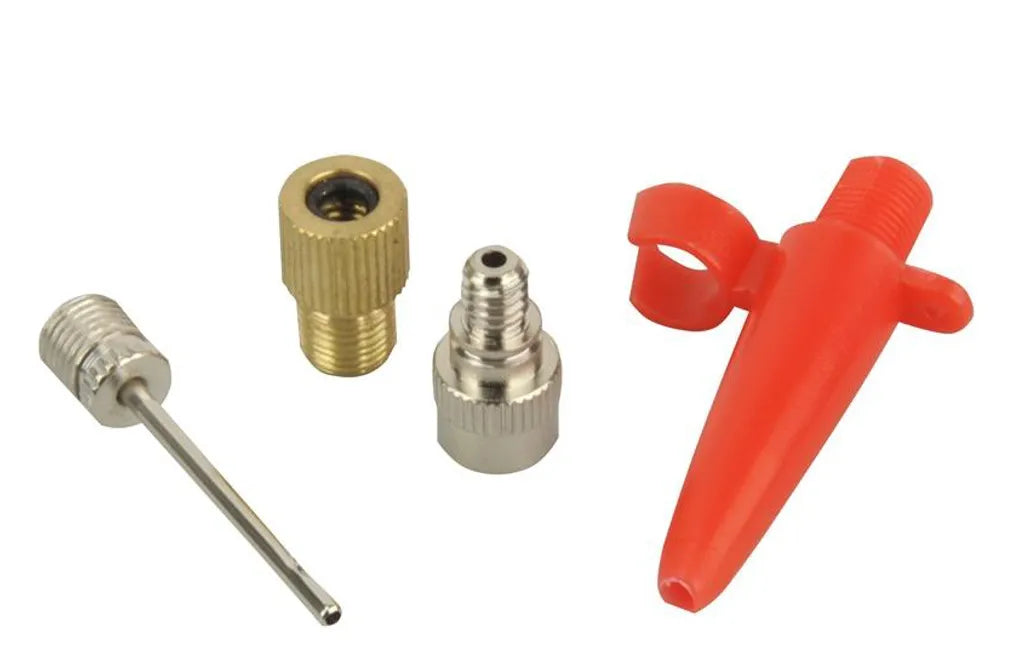  FISCHER Fahrrad-Luftpumpen-Adapter-Set 4-teilig