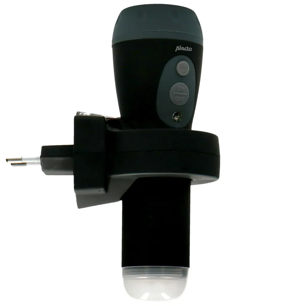  Alecto Taschenlampe ATL-110ZT LED Aufladbar Sw