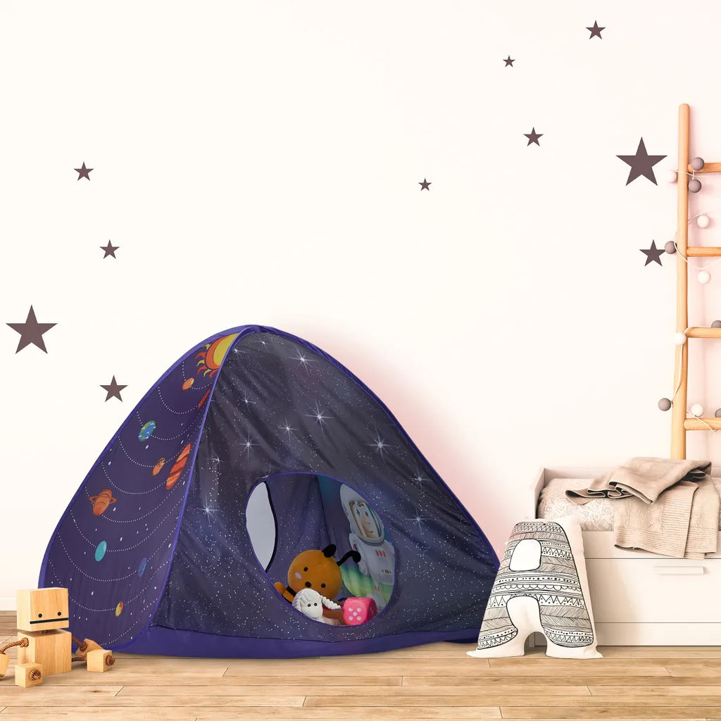  Relaxdays Pop Up Spielzelt Weltraum