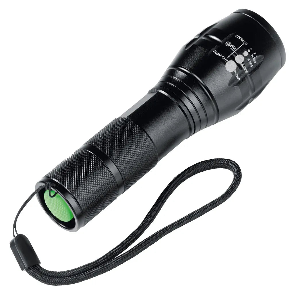  EASYmaxx LED Security Funktions Taschenlampe Sicherheit Bis 150m Metallgehäuse