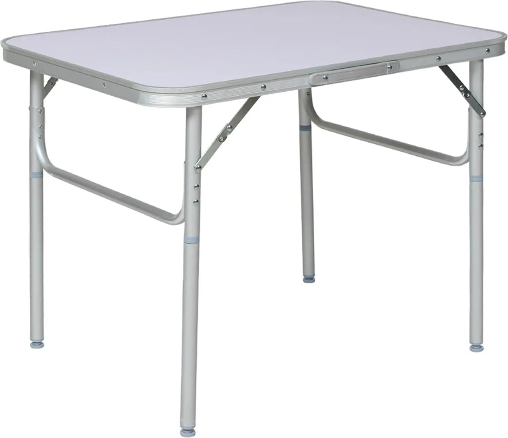 Tectake Camping Klapptisch Aus Aluminium 75x55x68cm - Grau
