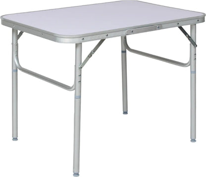  Tectake Camping Klapptisch Aus Aluminium 75x55x68cm - Grau