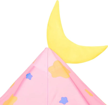  VidaXL Spielzelt Für Kinder Rosa 301x120x128 Cm