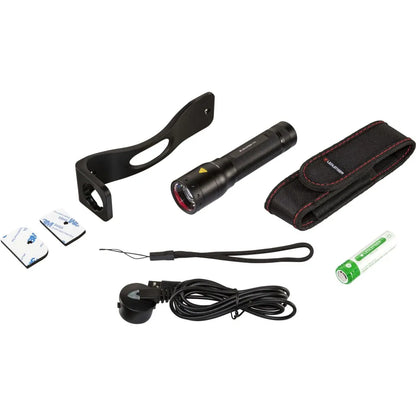 Led Lenser Stablampe P7R Inkl. Akku. Ladegerät Und Box