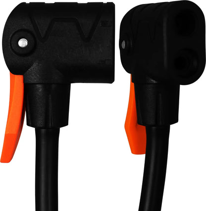  Alu Standluftpumpe Mit Manometer Und Klappbarem Bügel Fahrradluftpumpe Luftpumpe Fahrrad Auto Handpumpe Pumpe