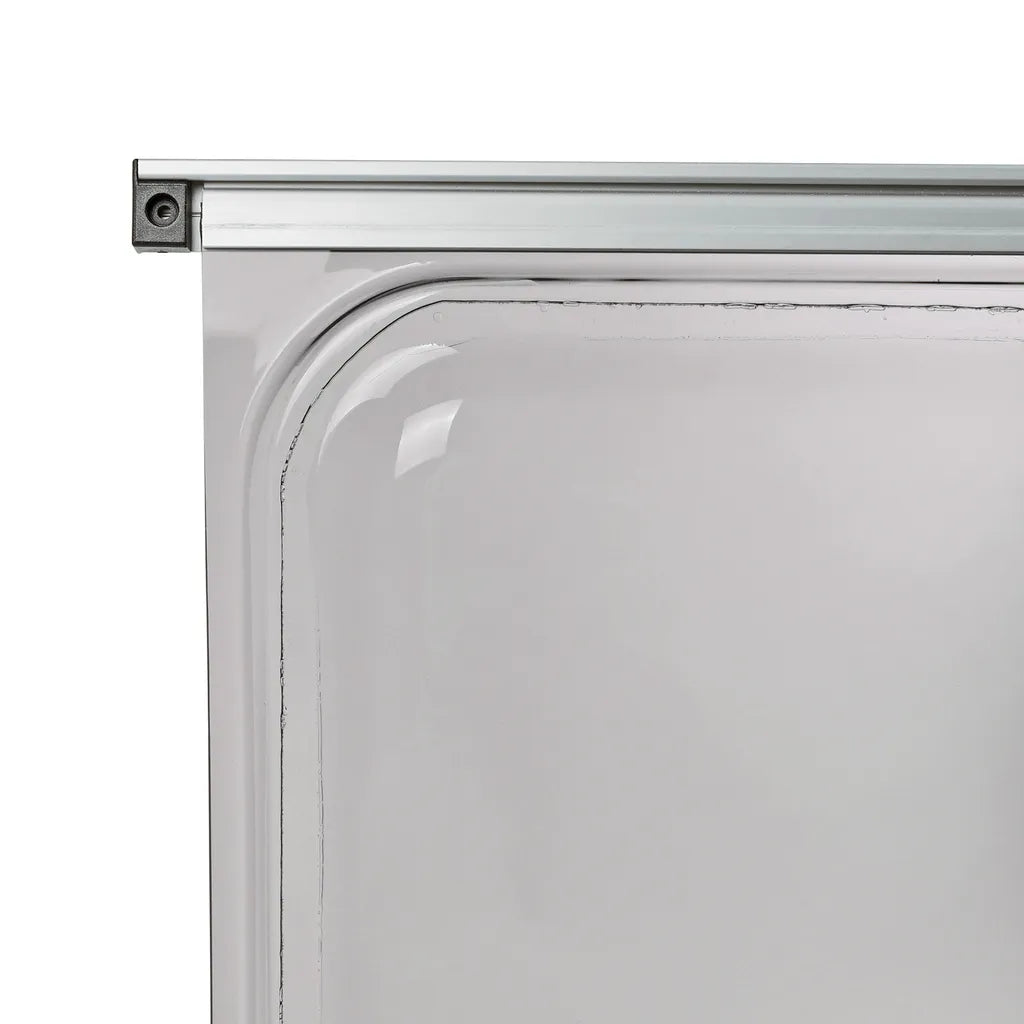  Wohnwagen Seitenfenster 50x50cm | Kederbefestigung | Inkl Aussteller | Anthrazit