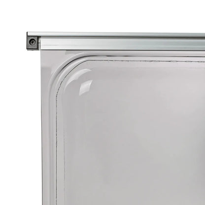  Wohnwagen Seitenfenster 50x50cm | Kederbefestigung | Inkl Aussteller | Anthrazit