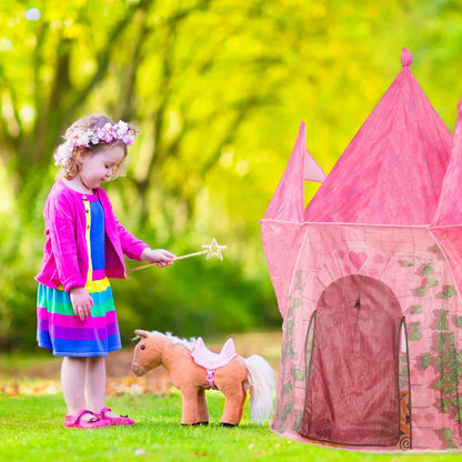  Relaxdays Spielzelt Mädchen Schloss