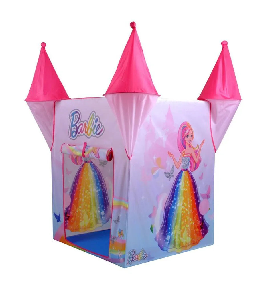  Knorr Toys Barbie Schloss Dreamtopia - Maße: Innen 76 X 76 X 98 Cm - Außen: 114 X 114 X 133 Cm - Farbe: Rosa/bunt; 84559