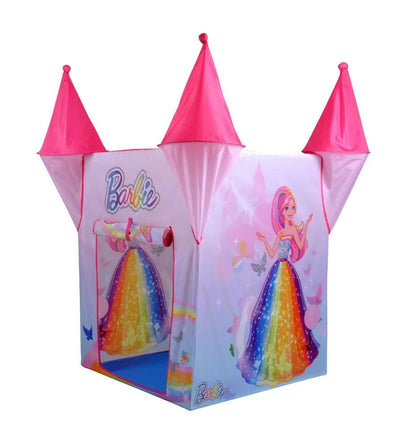  Knorr Toys Barbie Schloss Dreamtopia - Maße: Innen 76 X 76 X 98 Cm - Außen: 114 X 114 X 133 Cm - Farbe: Rosa/bunt; 84559