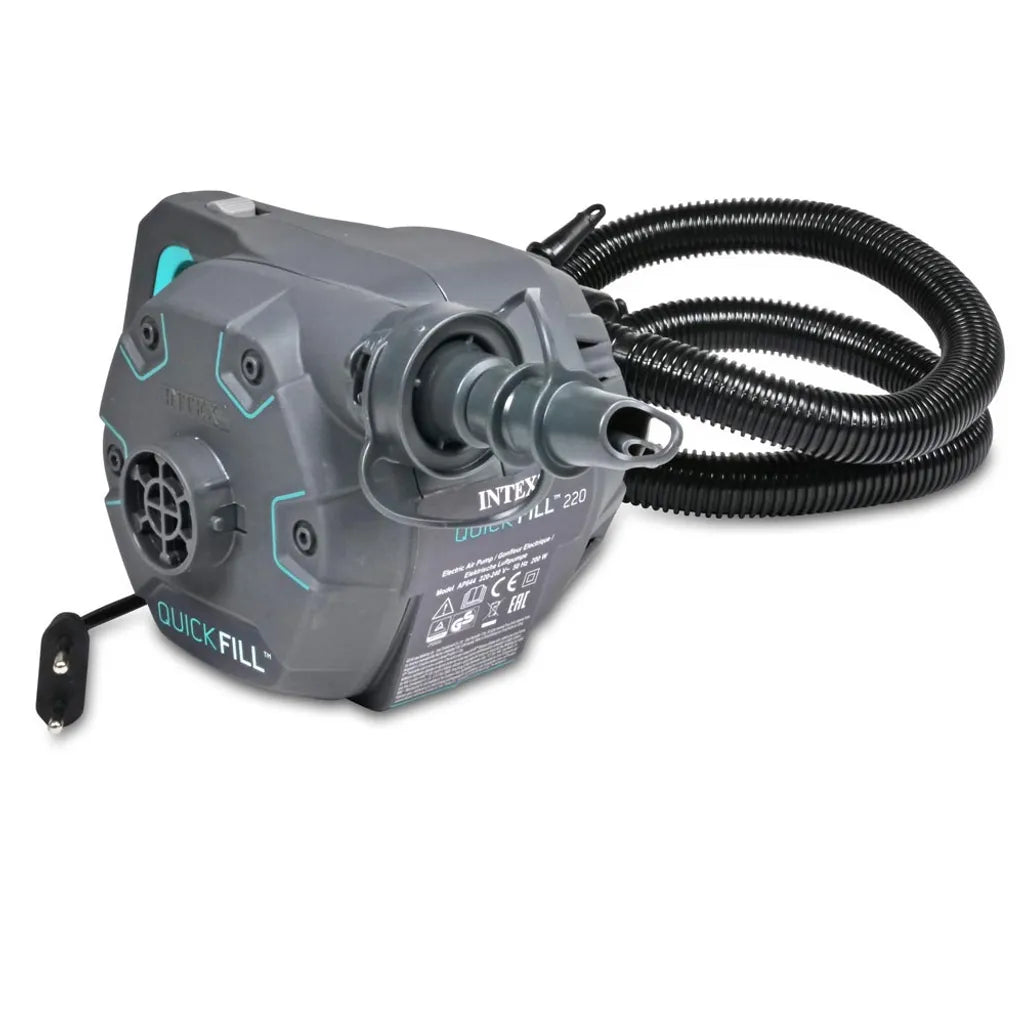  Intex Sport Elektrische Pumpe Mit 3 Verbindungs-Düsen Und Überhitzungs-Schutz, Pumpleistung 1100 L/h Poolzubehör Planschbecken Outdoor2020