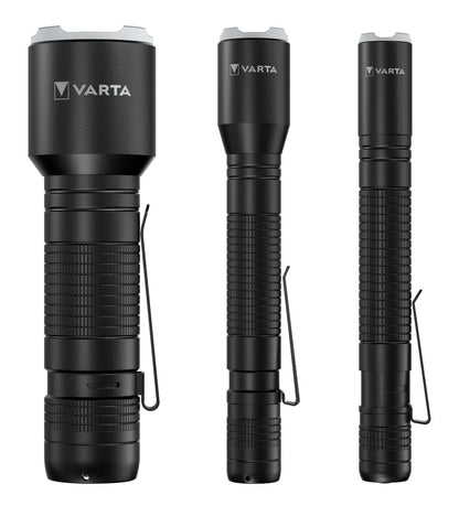  Varta LED Taschenlampe Aluminium Light 400lm, Inkl. 3x Alkaline AAA, Retail Blister