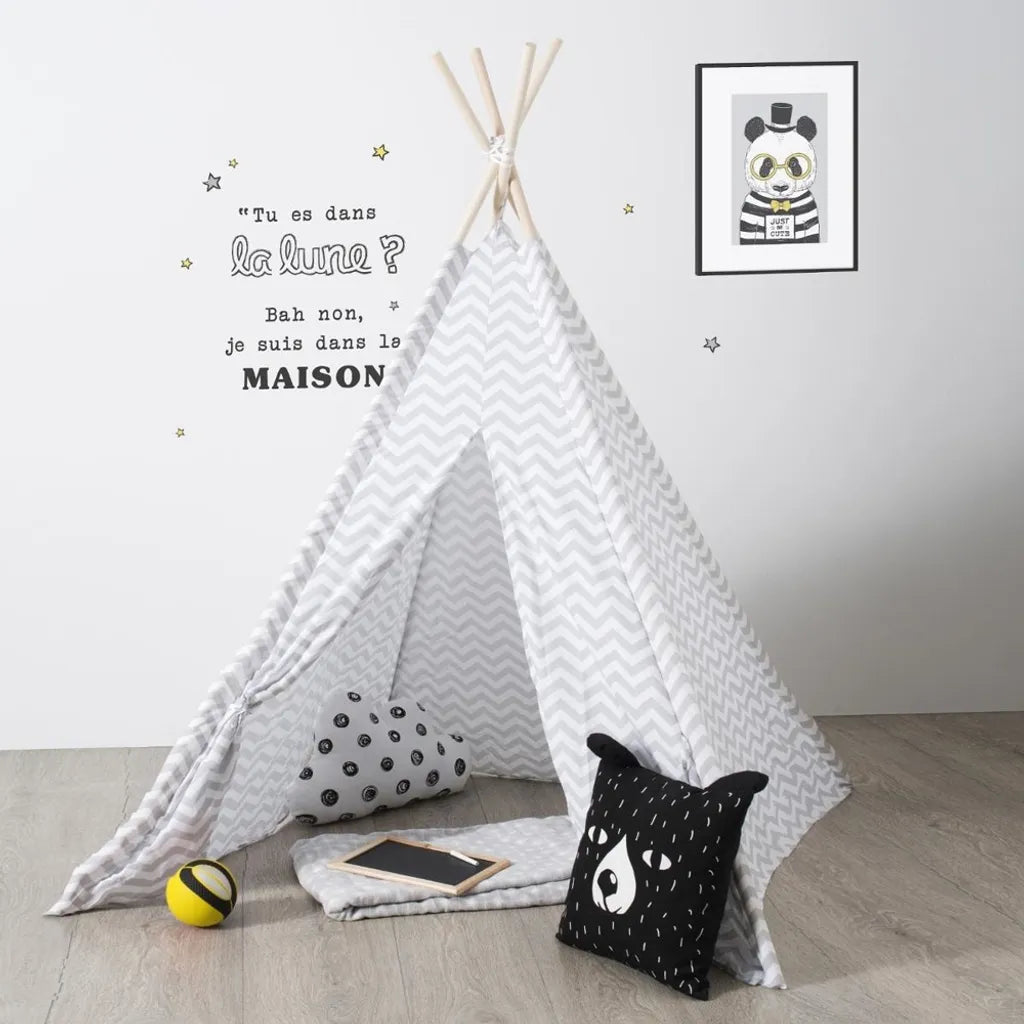  Tipi Für Kinder Rosa - Atmosphera Créateur D'intérieur