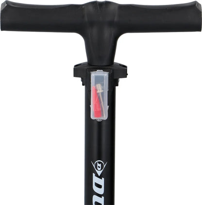  Fahrradpumpe Mit Manometer - Luftpumpe Für Alle Ventile - Standpumpe Für Dunlop-Ventil - Presta-Ventil Und Auto-Ventil - Schwarz