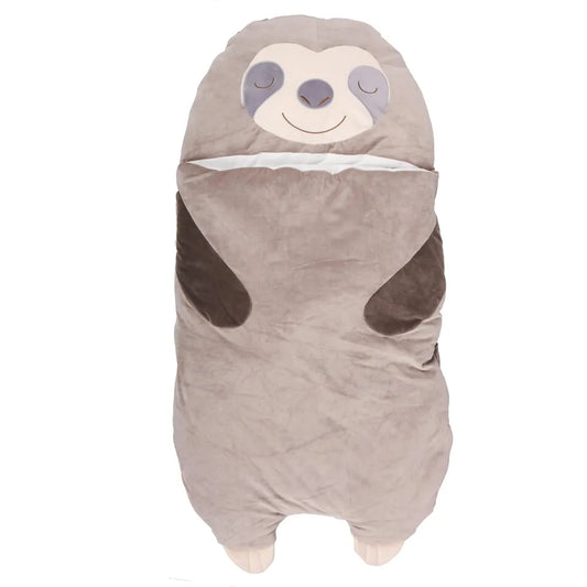  UNUS® Faultier Schlafsack Kinder Kuscheldecke Kinderschlafsack Mumienschlafsack