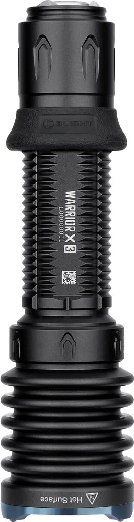  OLIGHT Warrior X 3 Schwarz LED Taschenlampe 2500 Lumen 560 Meter Leuchtweite, USB Wiederaufladbar IPX8 Wasserdicht