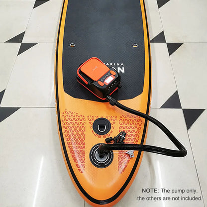  Wiederaufladbare Sup-Luftpumpe, 16 PSI 12 V Mit Akku, Stand-Up-Paddelbrett, Elektrische Pumpe, Inflator/Deflator, Tragbarer Luftkompressor Für Paddelboards, Boot, Kajak