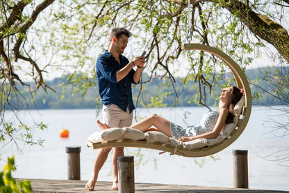 Amazonas Schwebeliege Swing Lounger Creme
