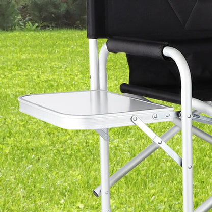  Regiestuhl Mit Tisch Und Tasche - 47x57x79cm - Aluminium-Polyester - Max 120kg