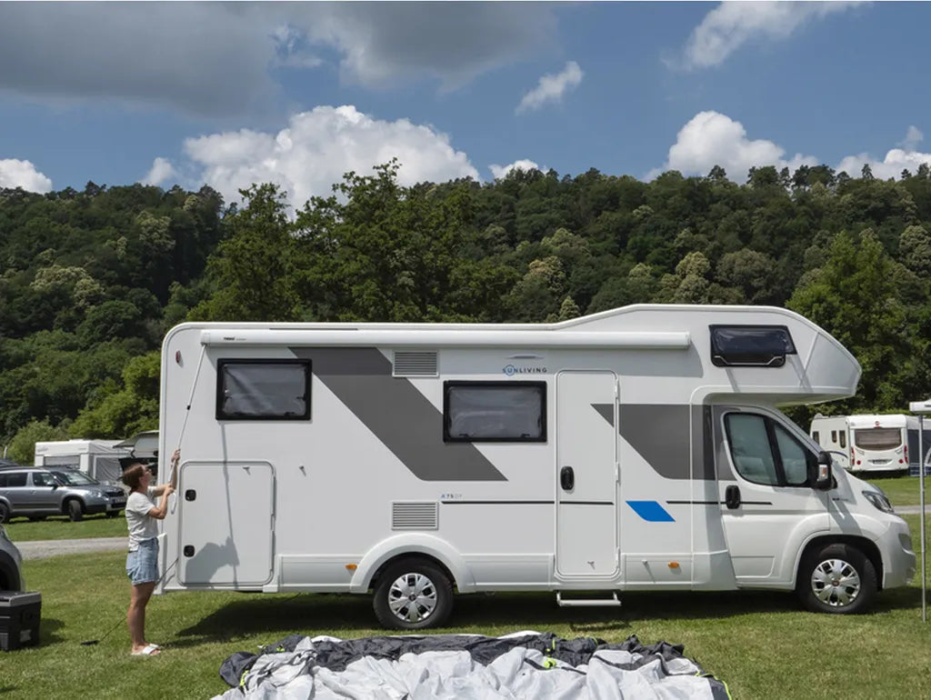  Aufblasbares Busvorzelt Tour Breeze Air Freistehend Anbauhöhe: 250 -280 Cm