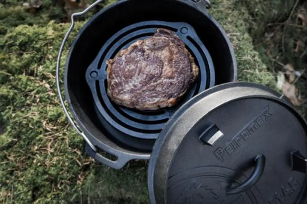  Petromax Feuertopf Ft4.5-t - Dutch Oven - Gusstopf - Mit Planem Boden - 3,5L - 2-5 Personen