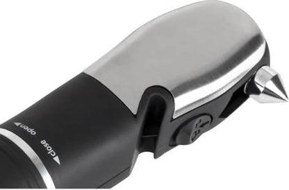 Rebel Multifunktionale Taschenlampe Multifunktionswerkzeug 8 Funktionen 3 Lichtmodi 3W 120 Lm Bis 80m Batteriebetrieben