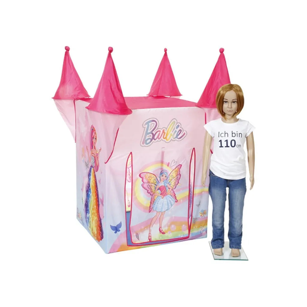  Knorr Toys Barbie Schloss Dreamtopia - Maße: Innen 76 X 76 X 98 Cm - Außen: 114 X 114 X 133 Cm - Farbe: Rosa/bunt; 84559
