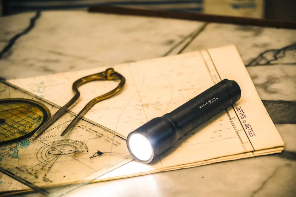 Led Lenser Stablampe P7R Inkl. Akku. Ladegerät Und Box