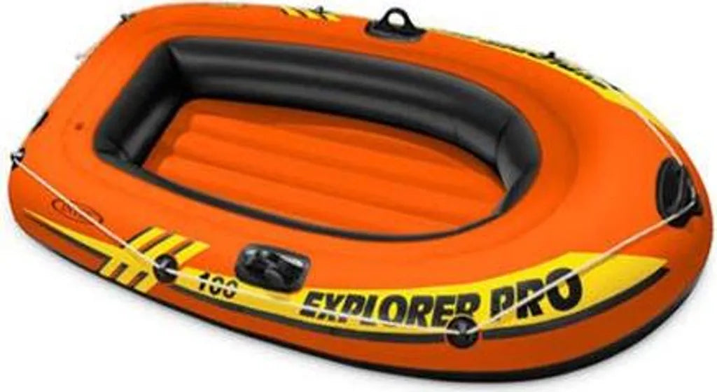  INTEX Explorer Pro 200 Set Aufblasbares Boot Mit Ruder Und Pumpe 58357NP