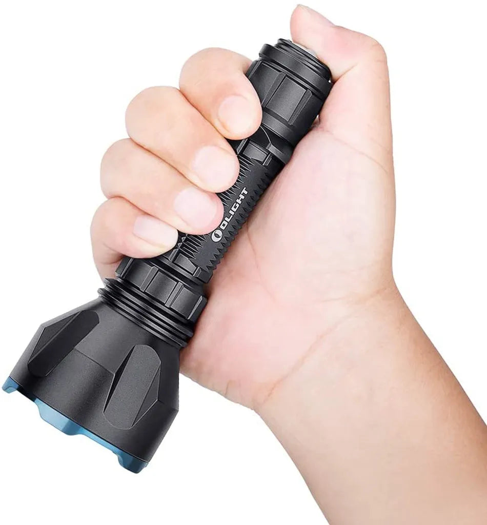  Olight Warrior X Turbo Kit Wiederaufladbare LED Taschenlampe Mit Viel Zubehör, 1100 Lumen Und 1000 Meter Leuchtweite