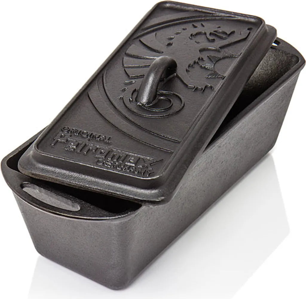  Petromax Kastenform Mit Deckel Aus Gusseisen, B: 34 X H: 13 X T: 13,5 Cm; K4