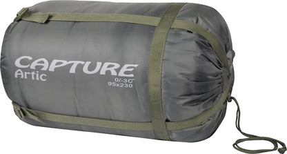  Capture Outdoor, "Artic" Schlafsack, Deckenschlafsack, 0°C / -3°C, Wandern, Camping, Angeln, …
