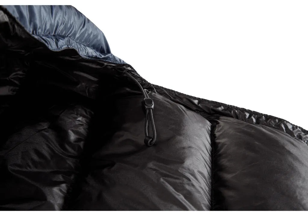  Nordisk Passion One Ultraleichter Daunenschlafsack RV Links, Farbe:navy/black, Größe:L