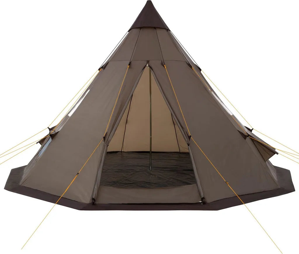  CampFeuer Tipi Zelt Spirit Für 4 Personen | Braun | 3000 Mm Wassersäule