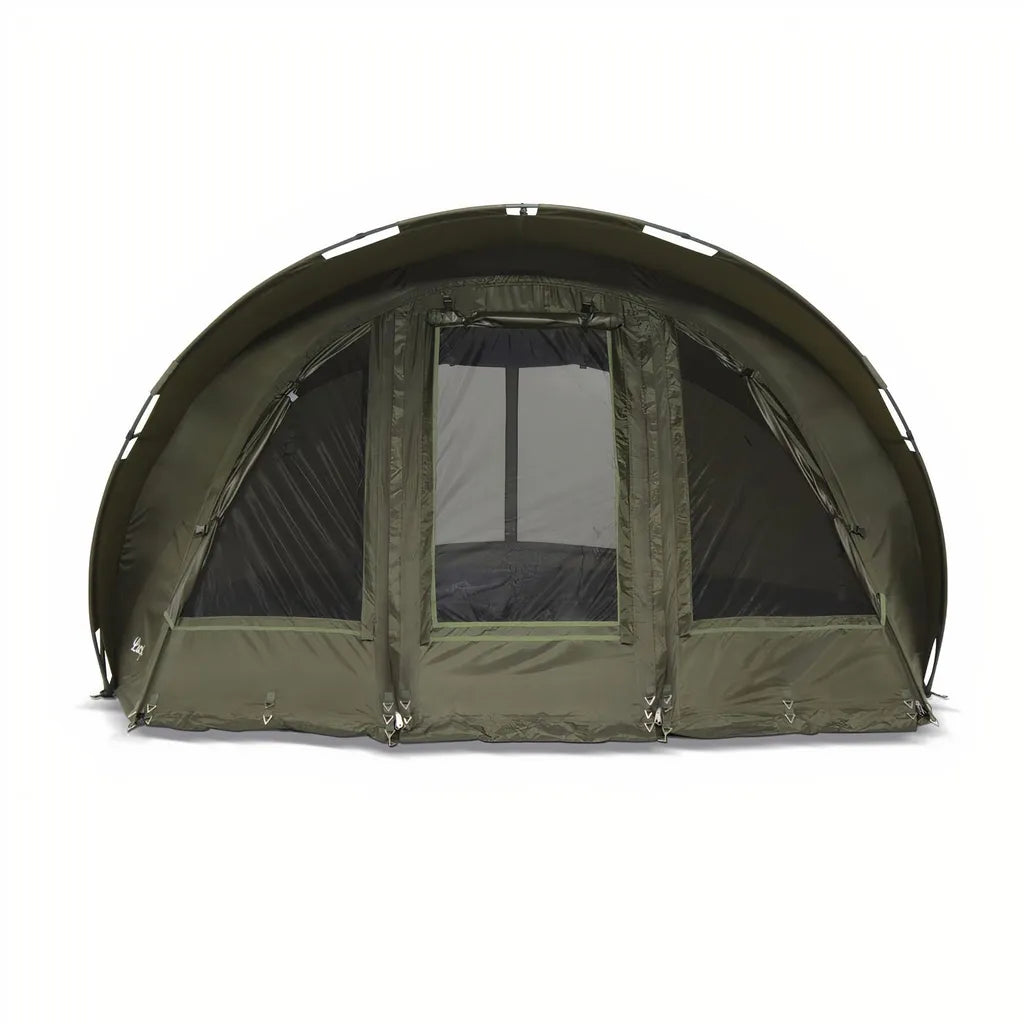  Lucx® Bivvy Angelzelt Karpfenzelt Leopard, 1, 2, 3 Mann Zelt 10.000mm