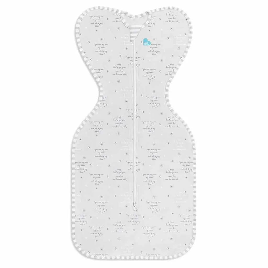  Love To Dream Baby-Schlafsack Swaddle Up Lite Stufe 1 S Textgrau
