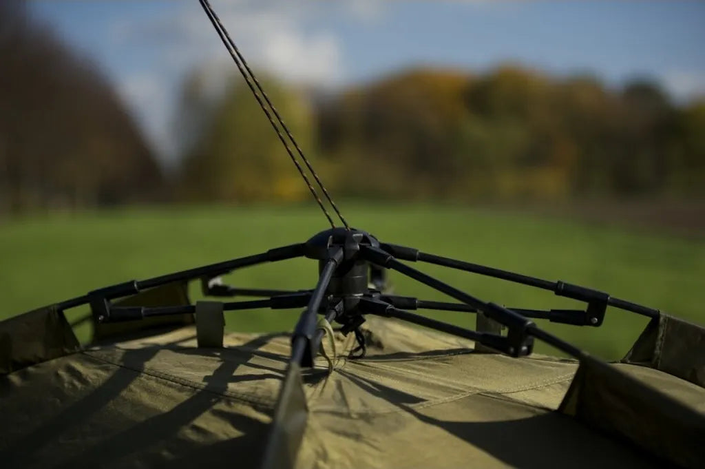  Lucx® Bivvy Angelzelt Karpfenzelt Ruck Zuck Zelt, 1 - 2 Mann Pop-Up Zelt