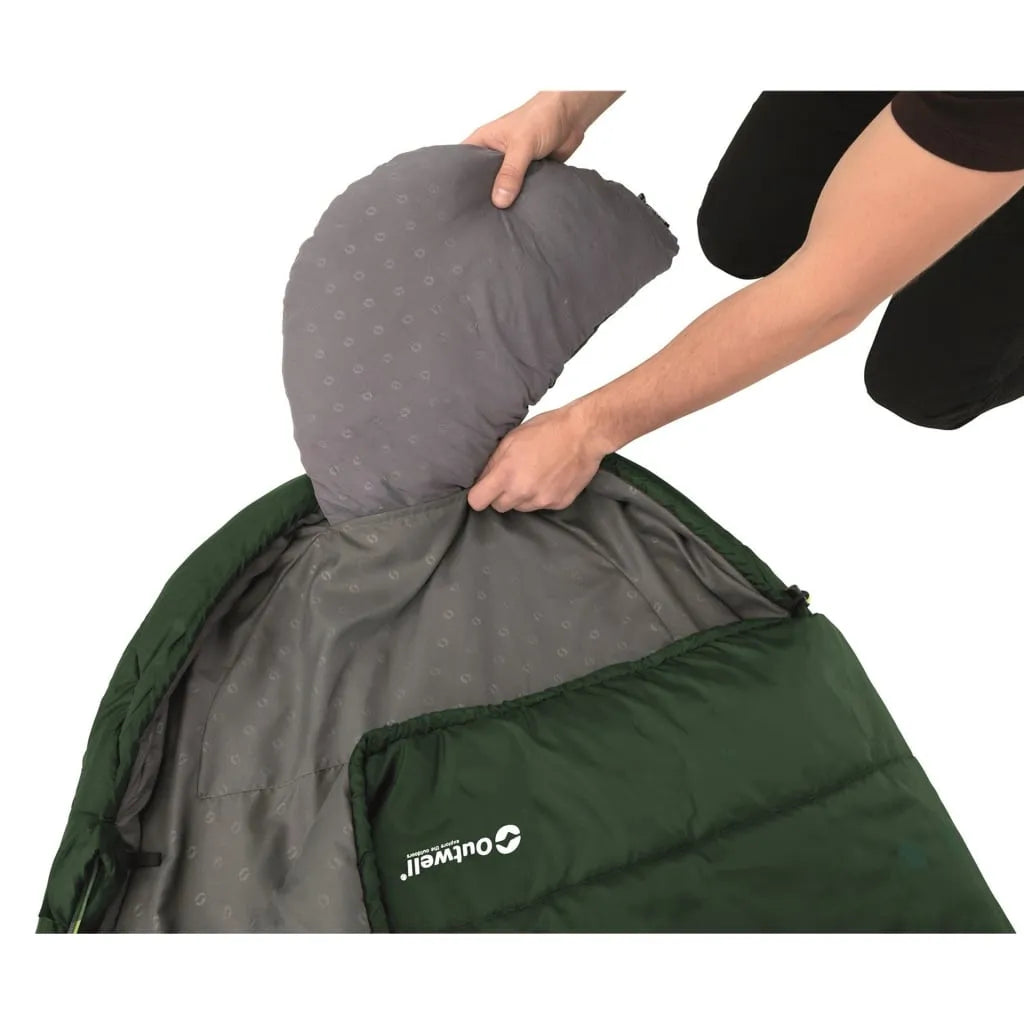  Outwell Schlafsack Canella Supreme Waldgrün