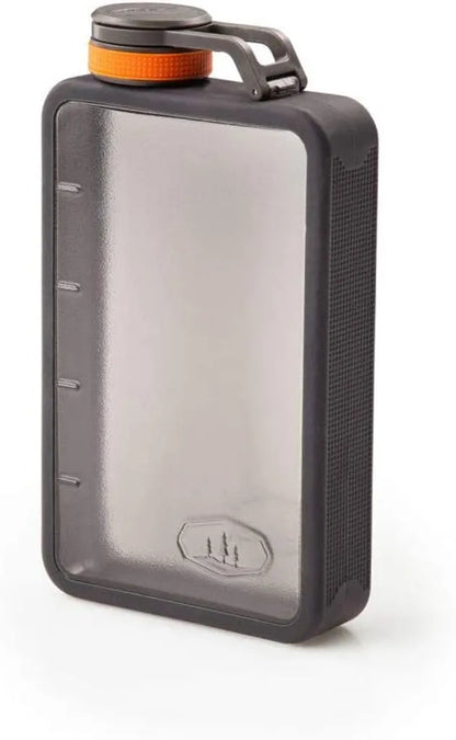  GSI OUTDOORS Boulder Flask Thermoskanne Für Erwachsene, Unisex, Transparent (transparent), 10 OZ