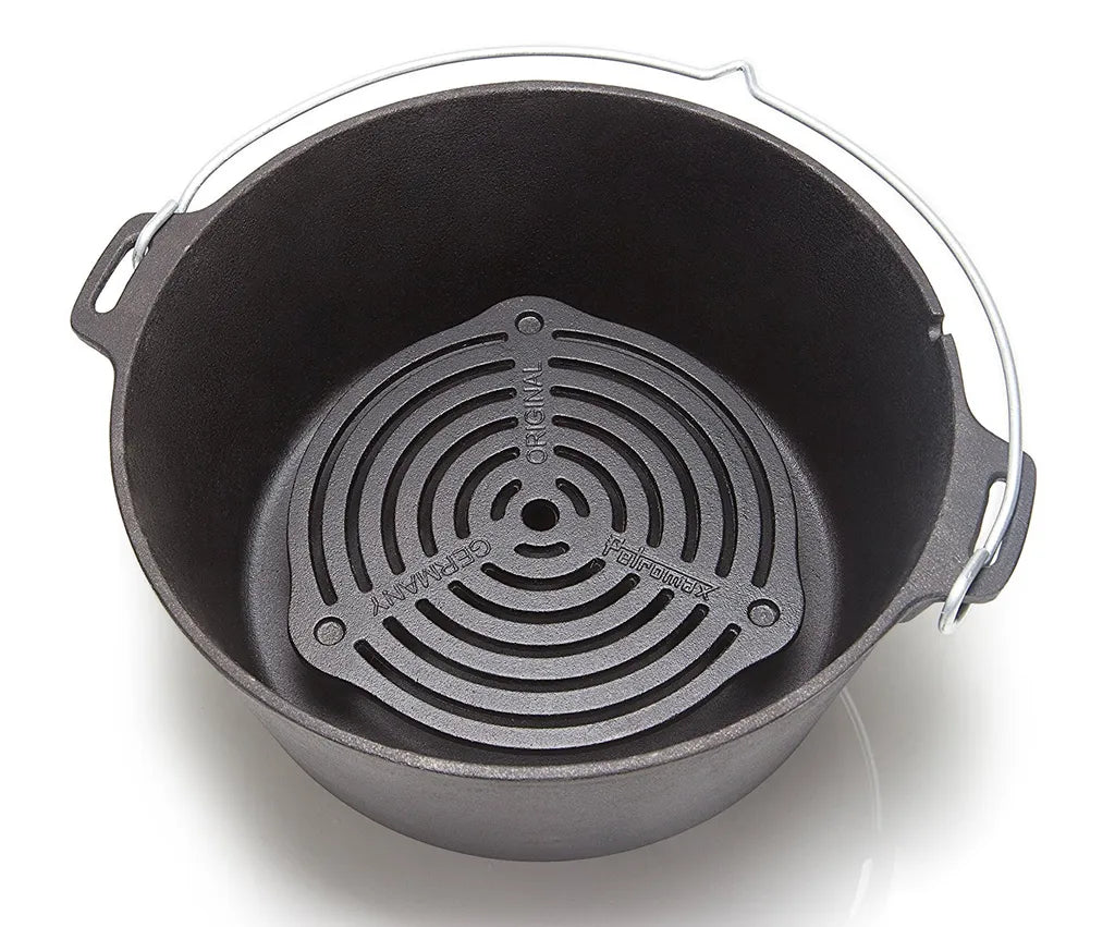  Petromax Stapelrost Aus Gusseisen 31cm- Gr-s30 - Backen, Dünste, Dampfgaren Auf Ebenen Im Feuertopf