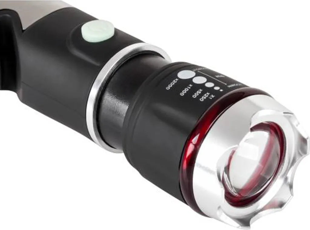 Rebel Multifunktionale Taschenlampe Multifunktionswerkzeug 8 Funktionen 3 Lichtmodi 3W 120 Lm Bis 80m Batteriebetrieben