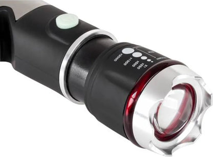 Rebel Multifunktionale Taschenlampe Multifunktionswerkzeug 8 Funktionen 3 Lichtmodi 3W 120 Lm Bis 80m Batteriebetrieben
